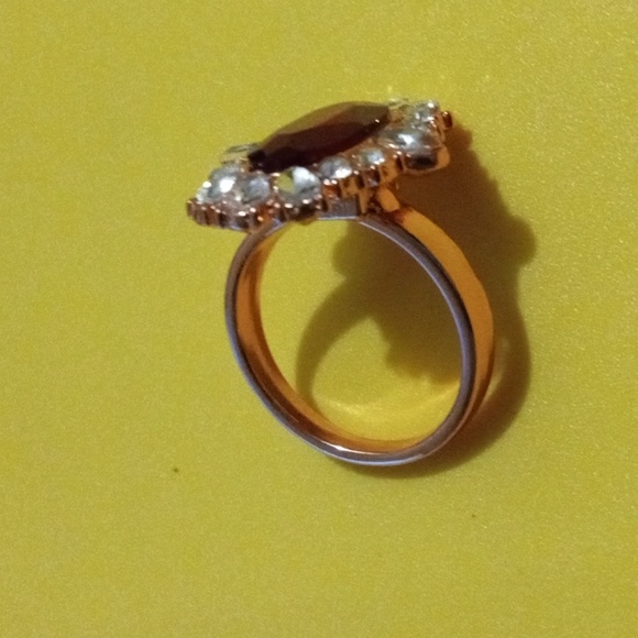 Simulated Red Ruby Ring Size 10 - Picture 3 of 5